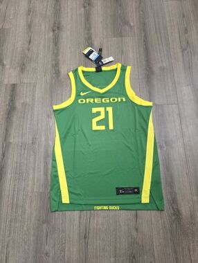 Nike Oregon Ducks Elite Basketball Jersey Mens Size Medium